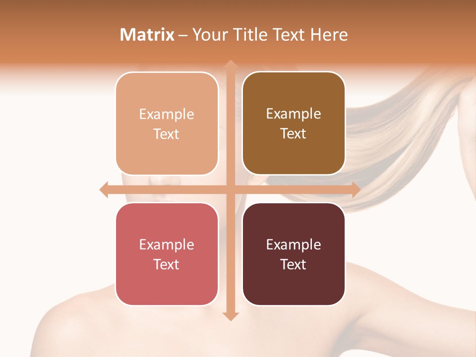 Isolated Brown Healthy PowerPoint Template