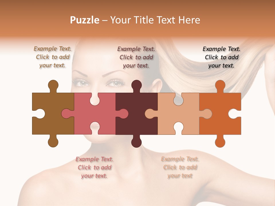 Isolated Brown Healthy PowerPoint Template