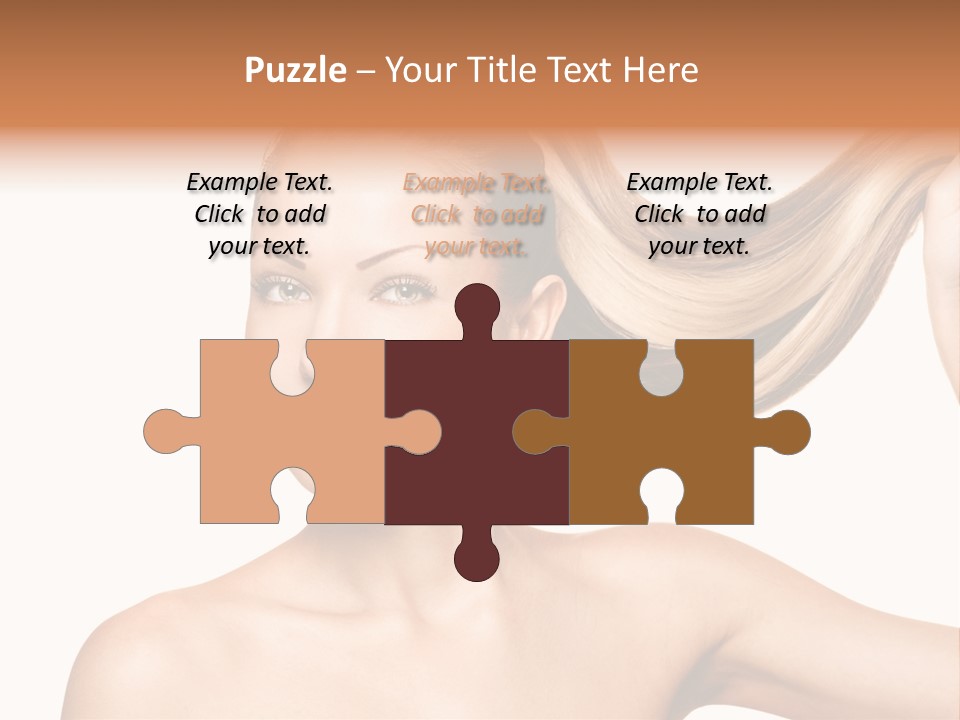 Isolated Brown Healthy PowerPoint Template