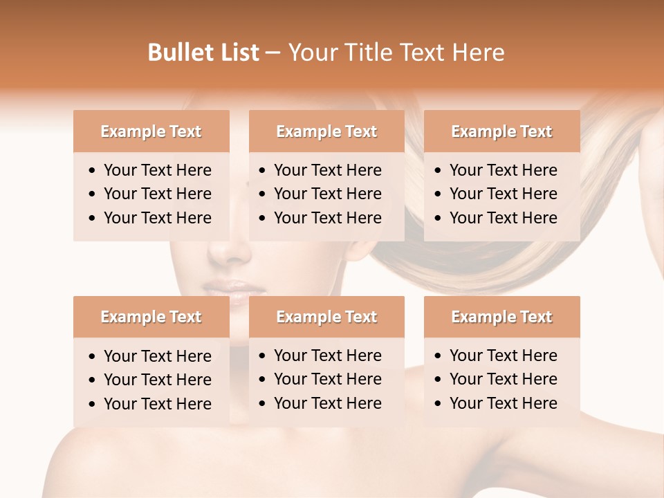 Isolated Brown Healthy PowerPoint Template