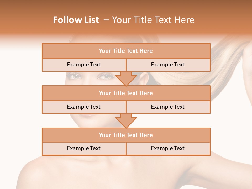 Isolated Brown Healthy PowerPoint Template