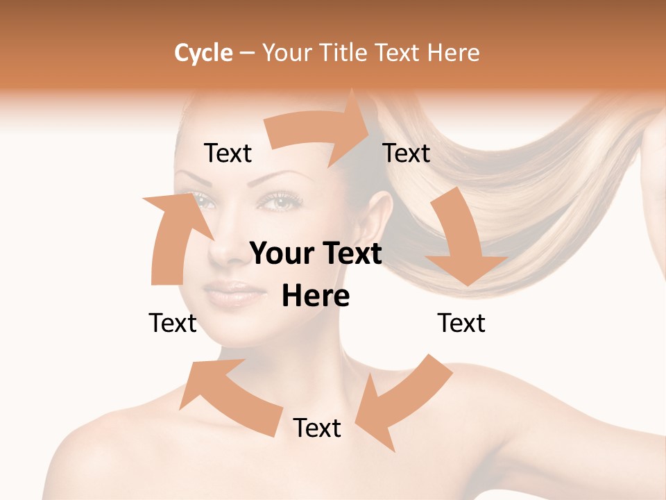 Isolated Brown Healthy PowerPoint Template