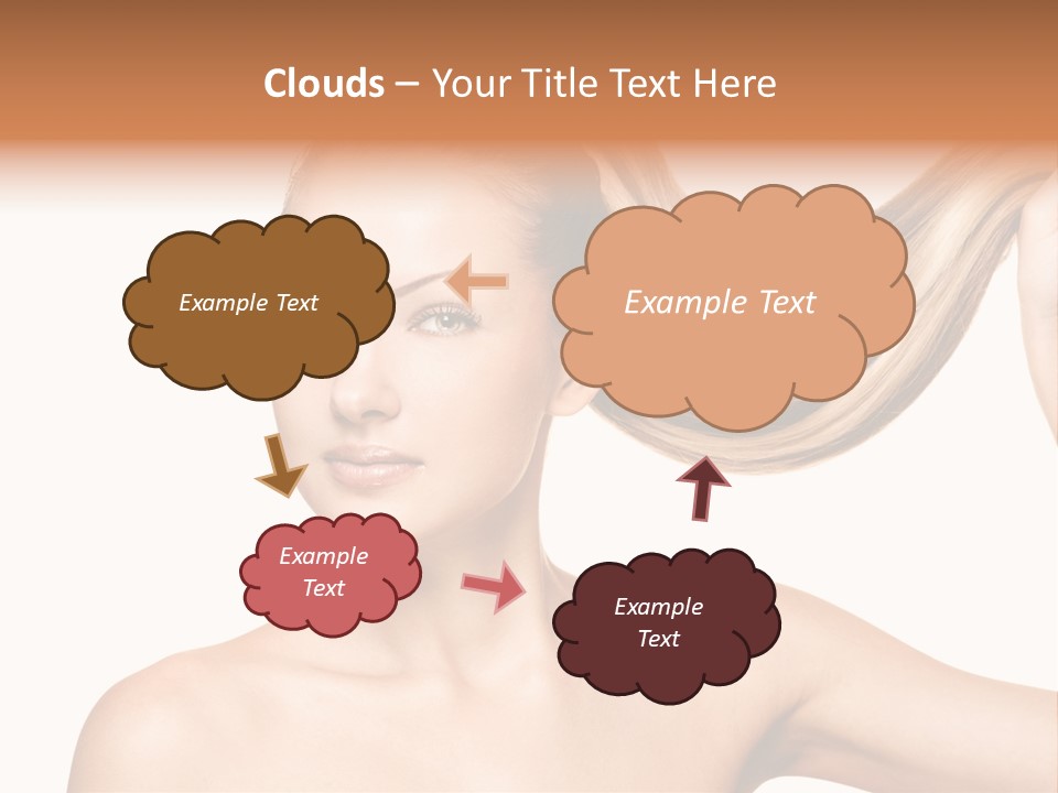 Isolated Brown Healthy PowerPoint Template