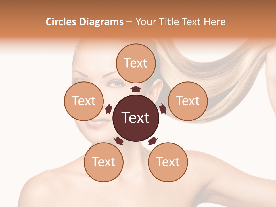 Isolated Brown Healthy PowerPoint Template