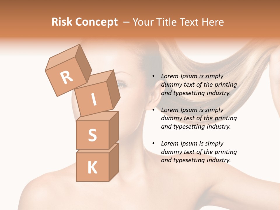 Isolated Brown Healthy PowerPoint Template