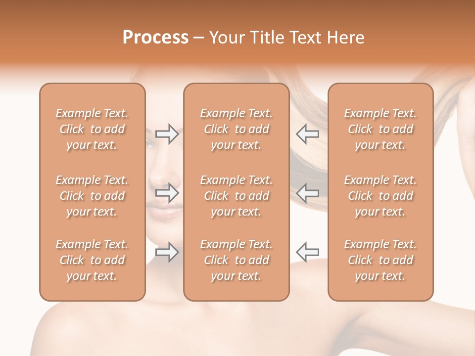 Isolated Brown Healthy PowerPoint Template