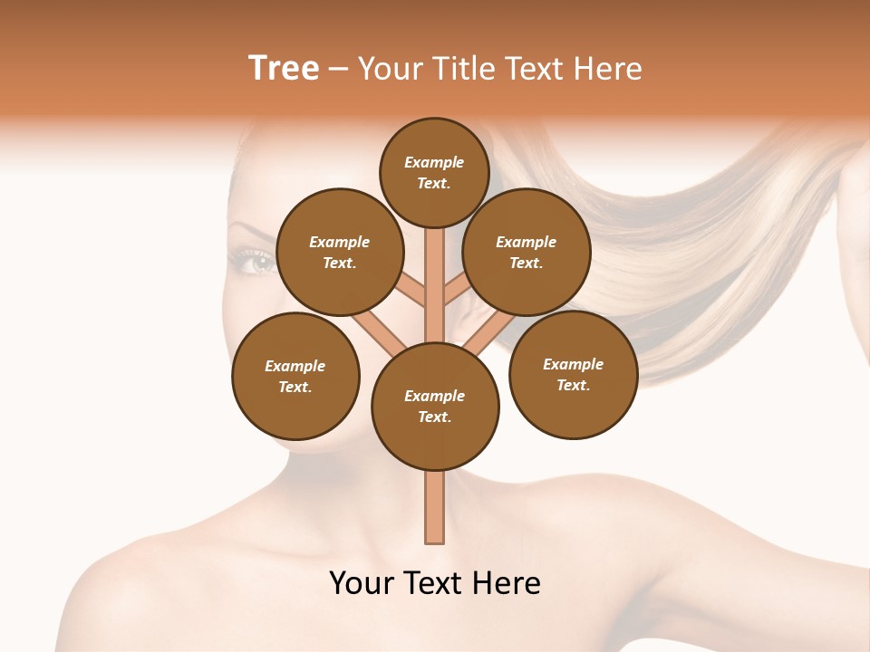Isolated Brown Healthy PowerPoint Template