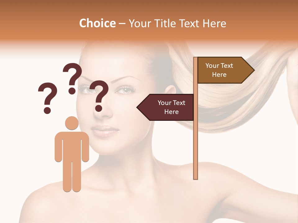Isolated Brown Healthy PowerPoint Template
