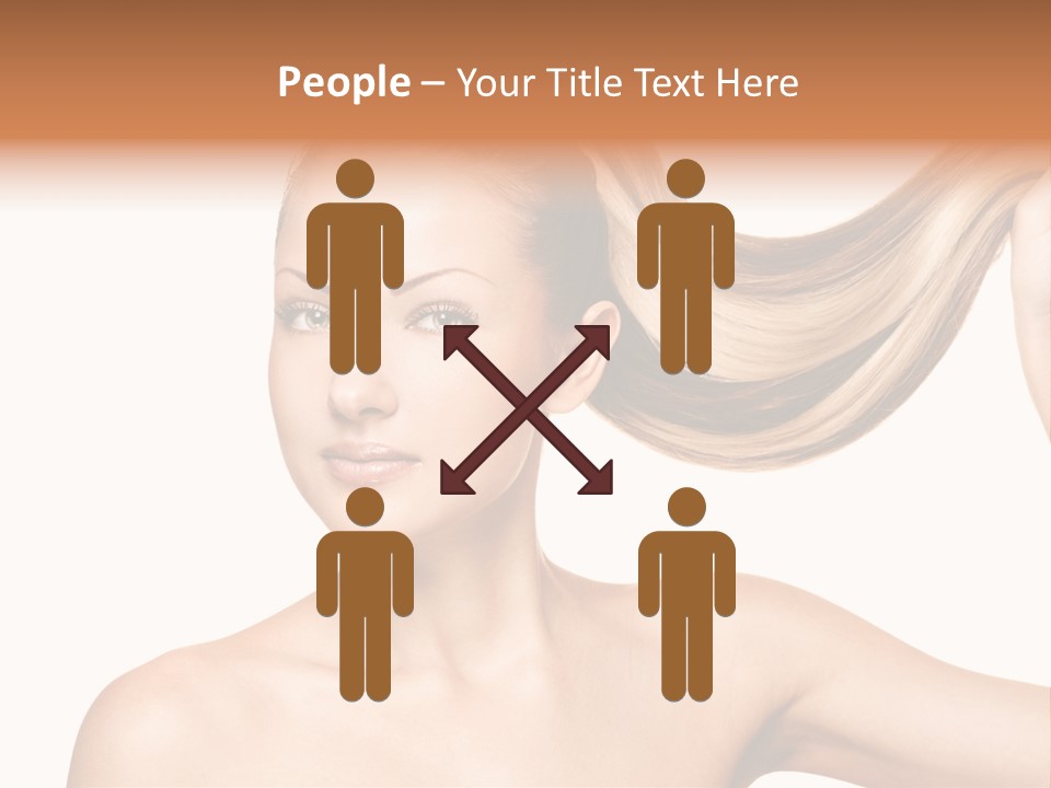 Isolated Brown Healthy PowerPoint Template