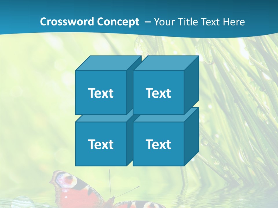 Spring Closeup Saving PowerPoint Template