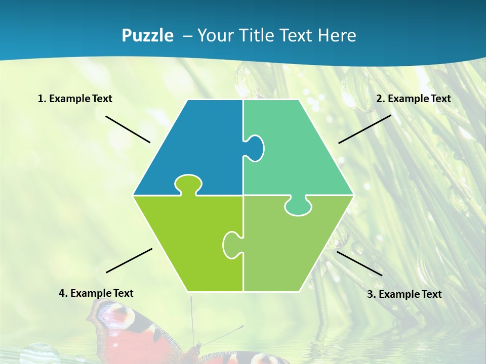 Spring Closeup Saving PowerPoint Template