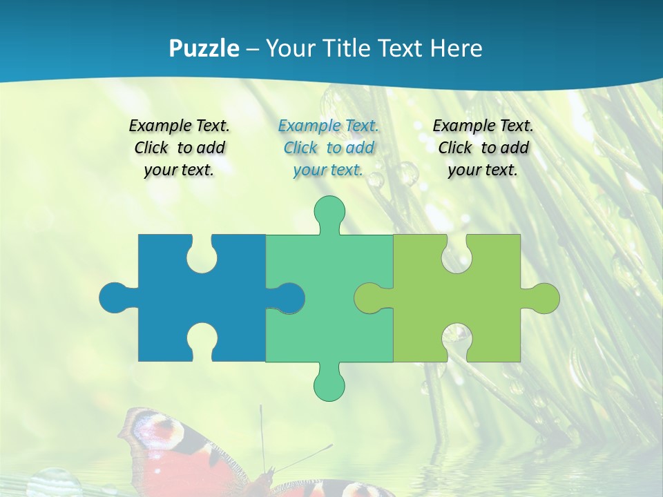 Spring Closeup Saving PowerPoint Template