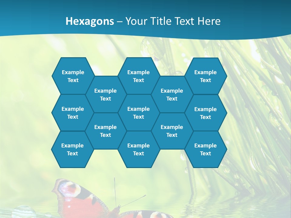 Spring Closeup Saving PowerPoint Template