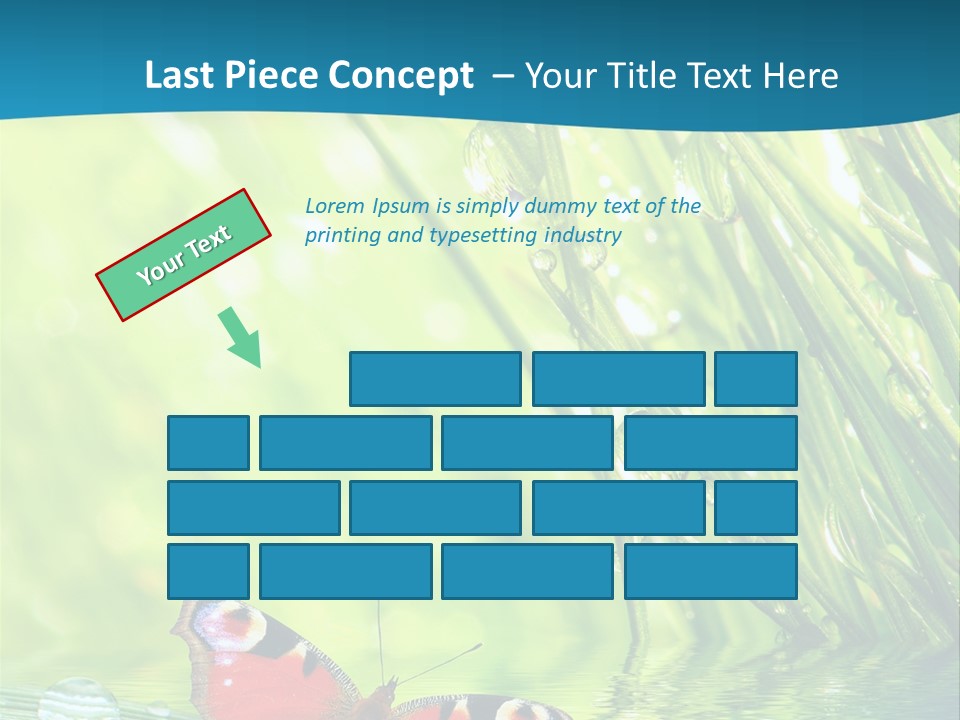 Spring Closeup Saving PowerPoint Template