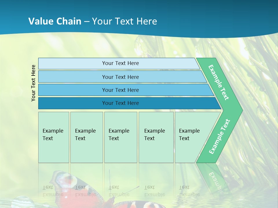 Spring Closeup Saving PowerPoint Template