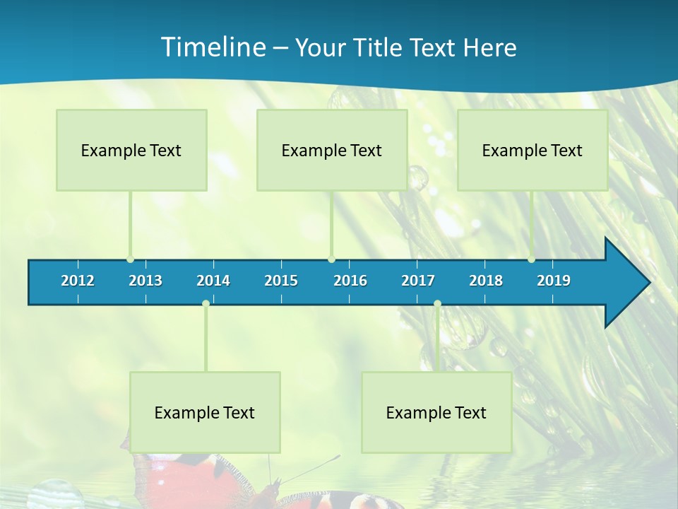 Spring Closeup Saving PowerPoint Template
