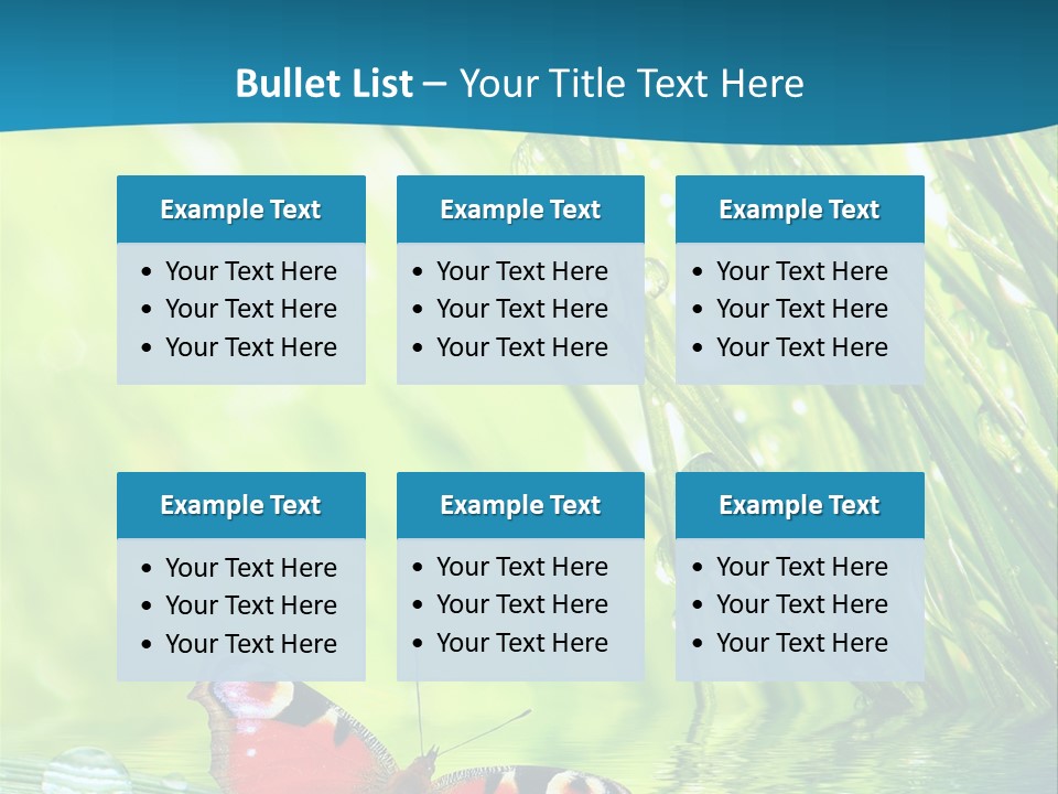 Spring Closeup Saving PowerPoint Template