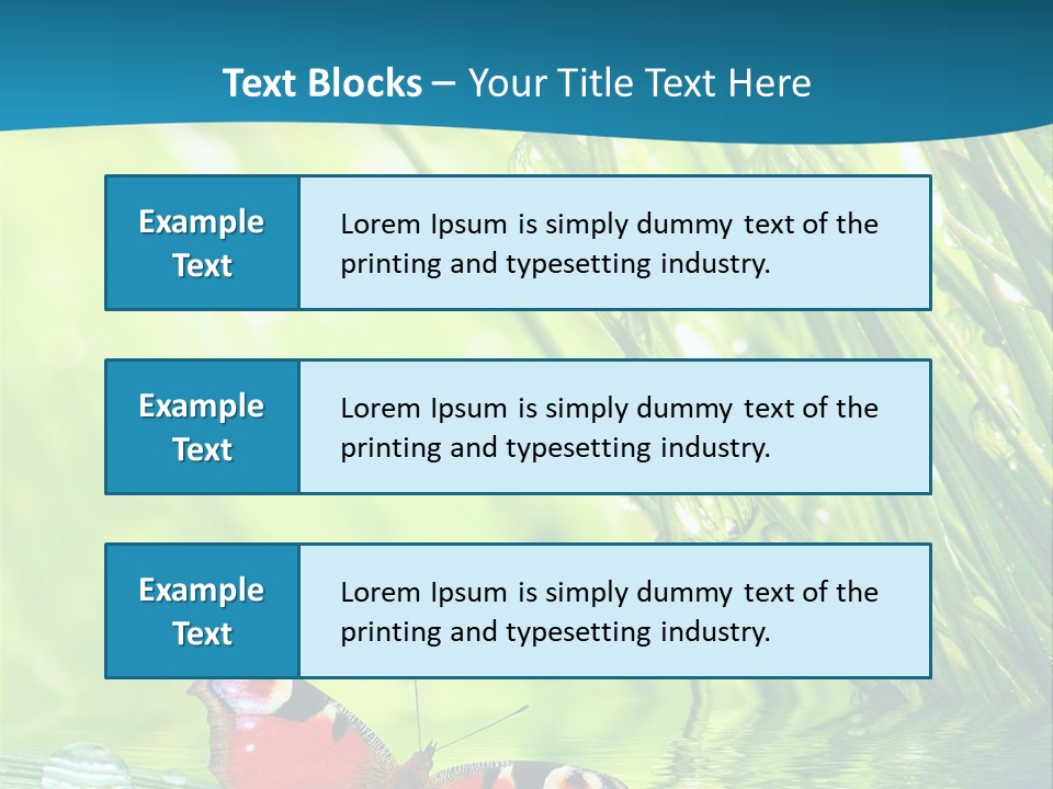 Spring Closeup Saving PowerPoint Template