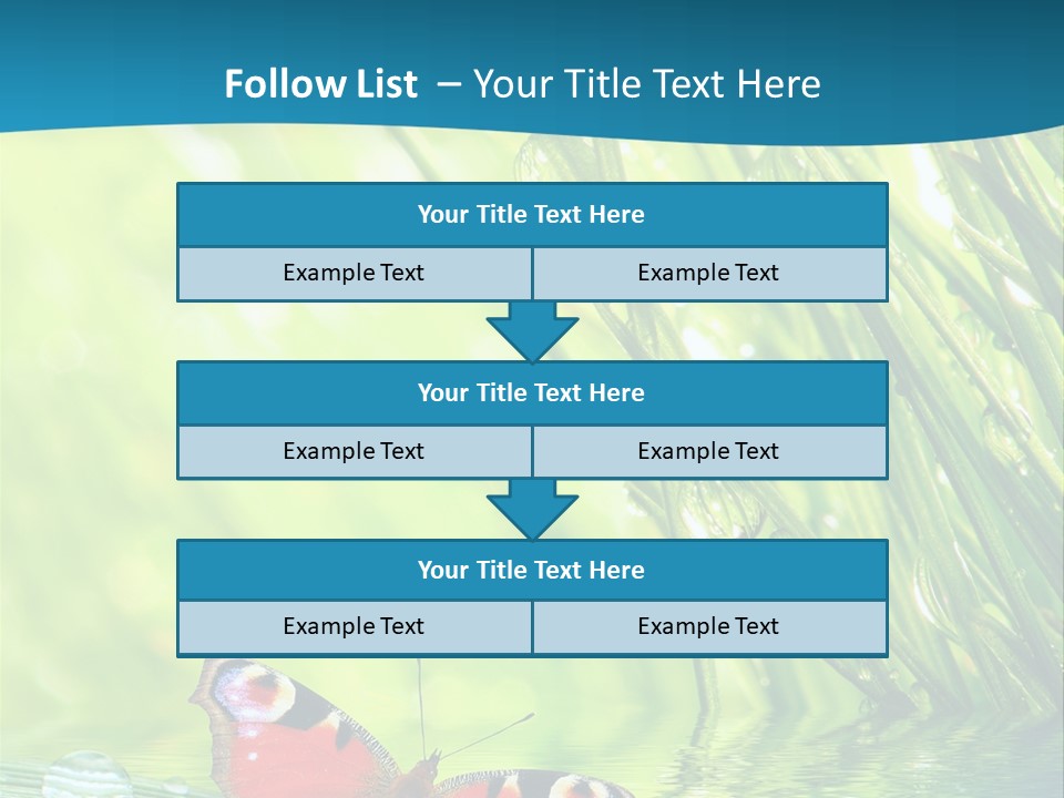 Spring Closeup Saving PowerPoint Template