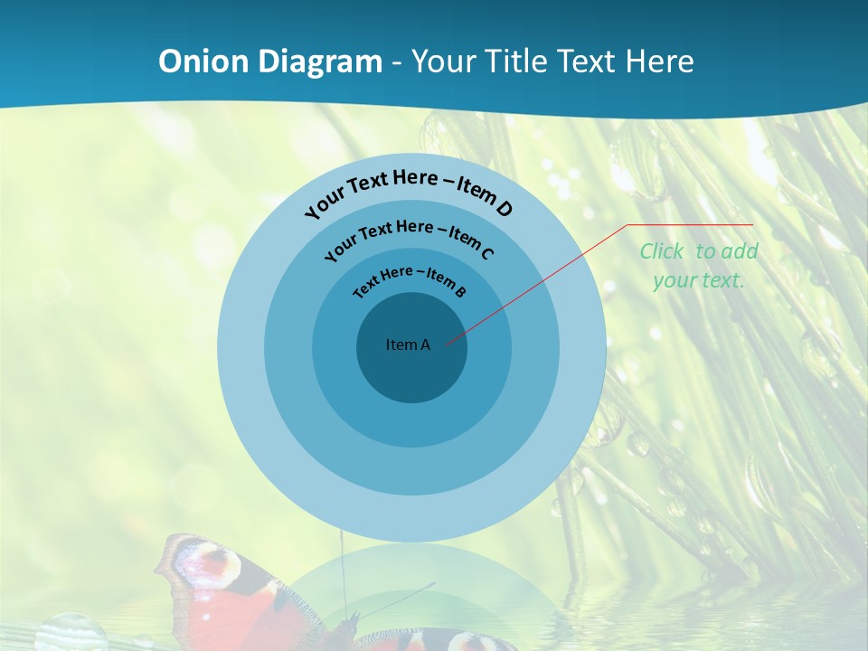 Spring Closeup Saving PowerPoint Template