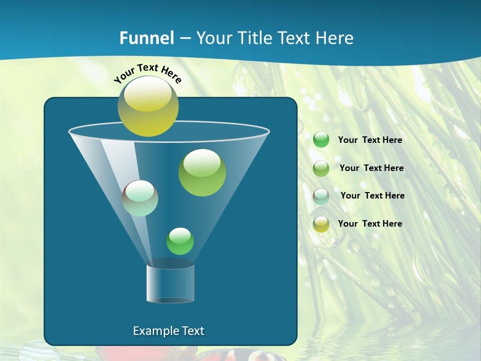 Spring Closeup Saving PowerPoint Template