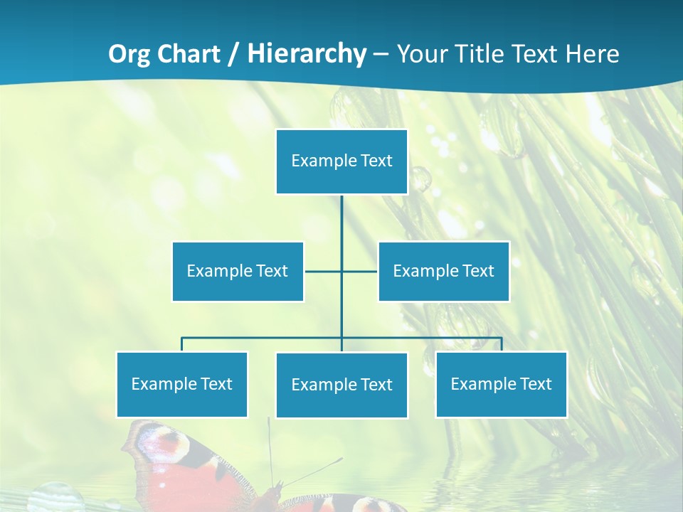 Spring Closeup Saving PowerPoint Template