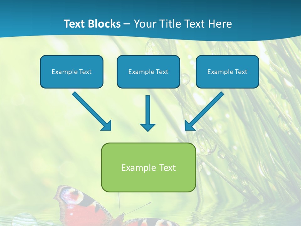 Spring Closeup Saving PowerPoint Template