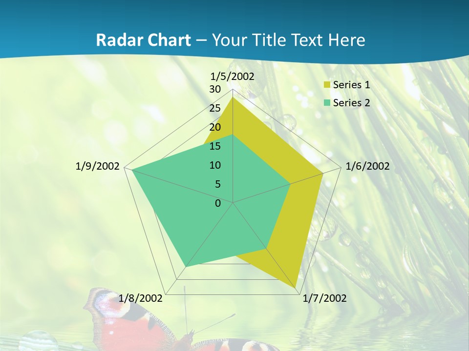 Spring Closeup Saving PowerPoint Template