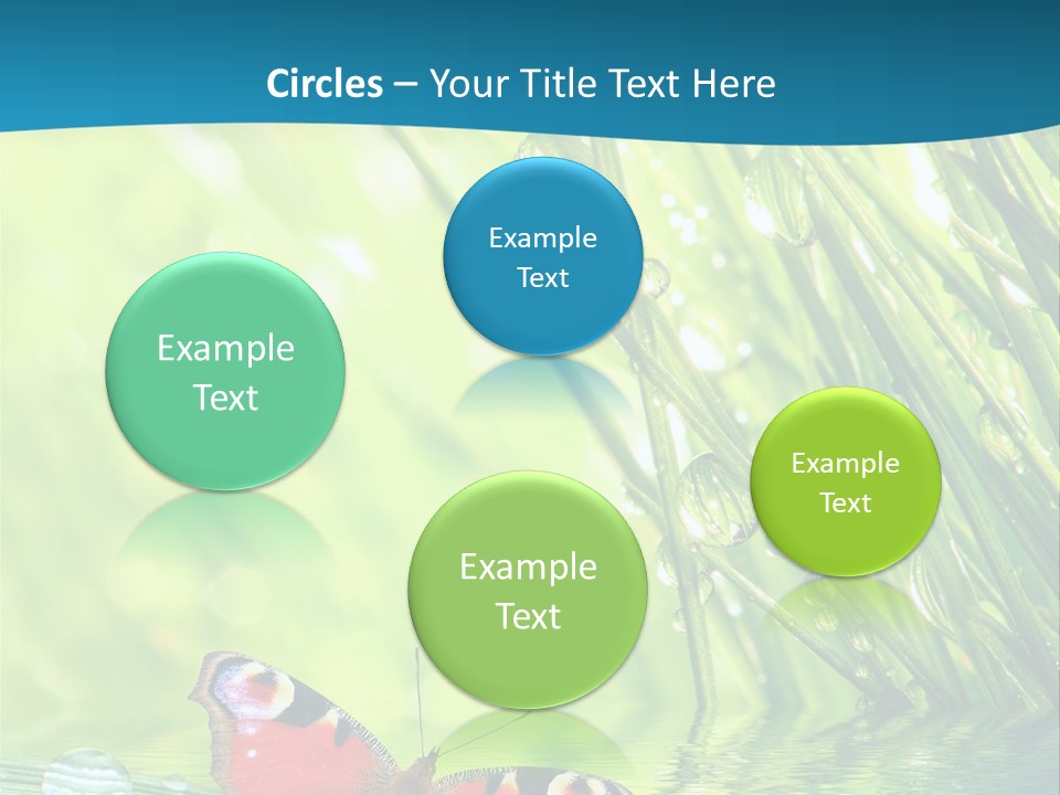Spring Closeup Saving PowerPoint Template