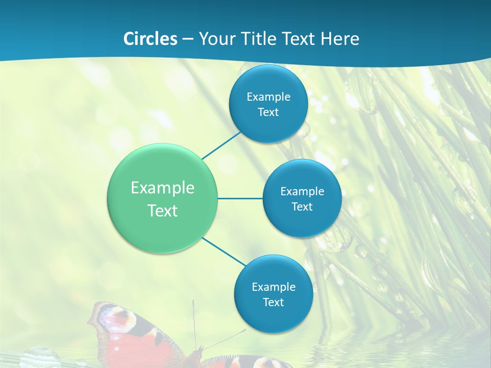 Spring Closeup Saving PowerPoint Template