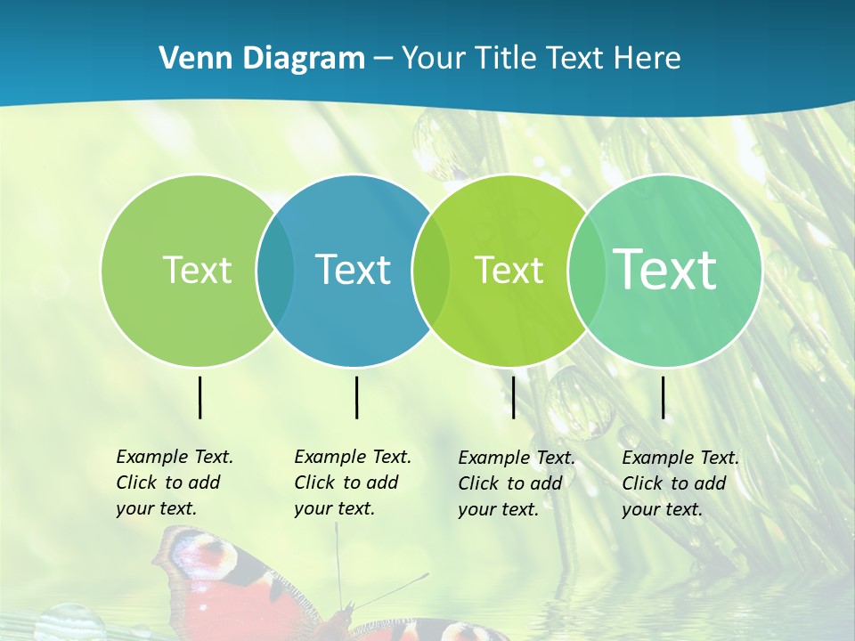 Spring Closeup Saving PowerPoint Template