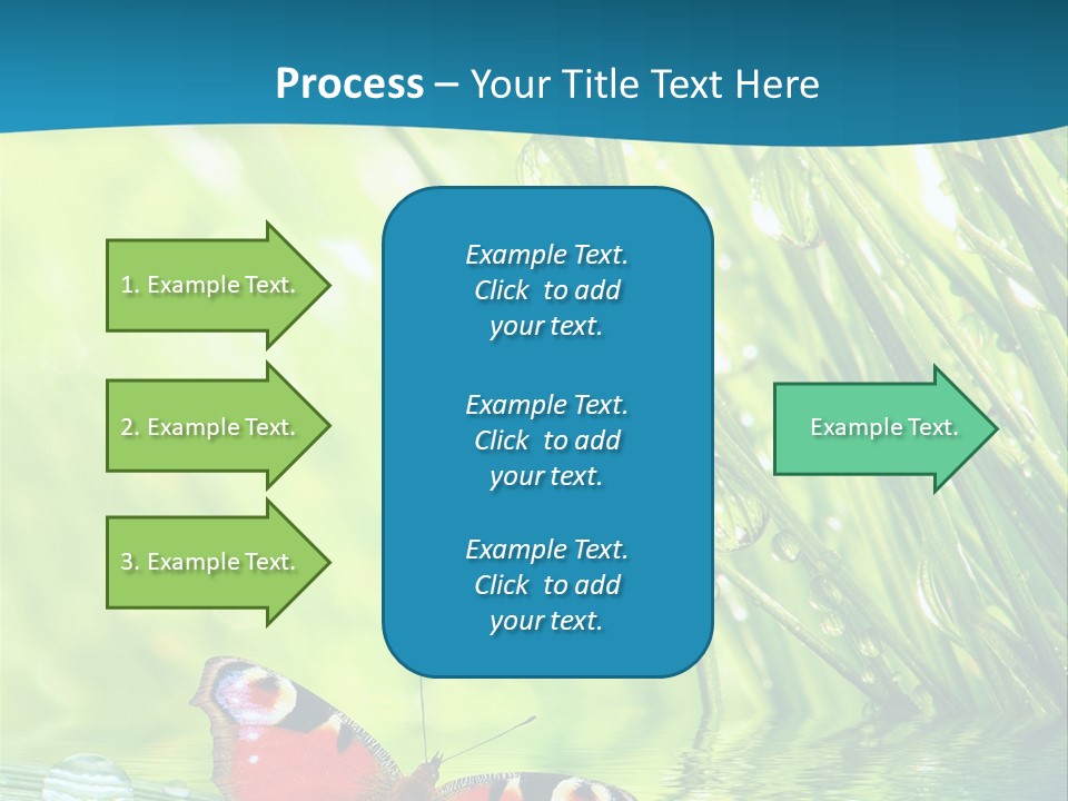 Spring Closeup Saving PowerPoint Template