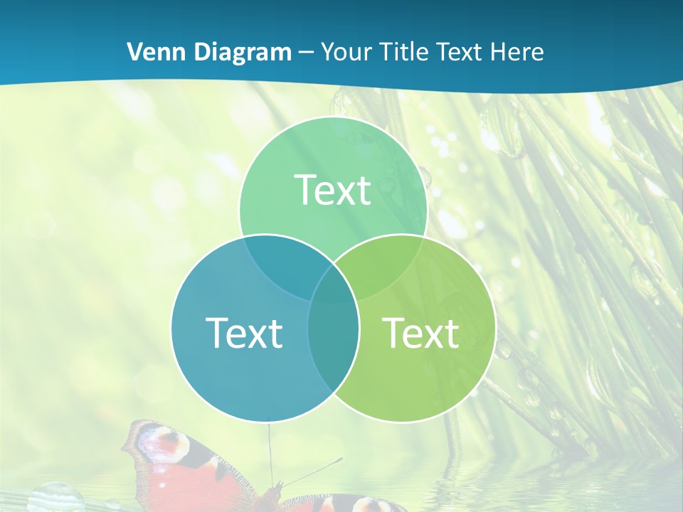 Spring Closeup Saving PowerPoint Template