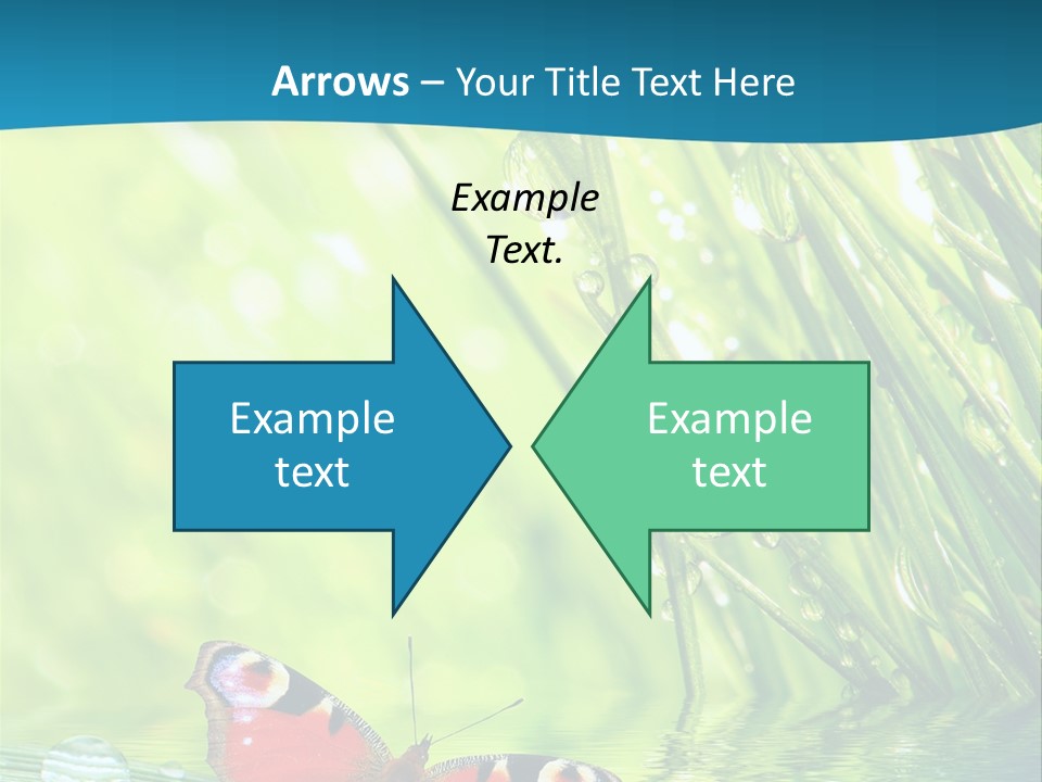Spring Closeup Saving PowerPoint Template