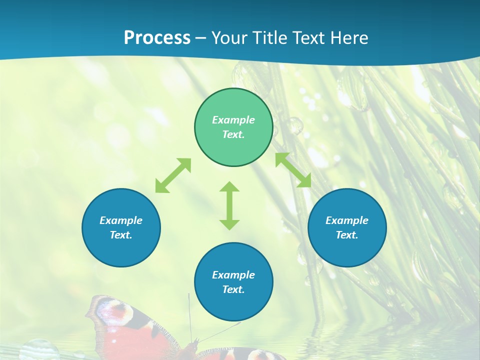 Spring Closeup Saving PowerPoint Template