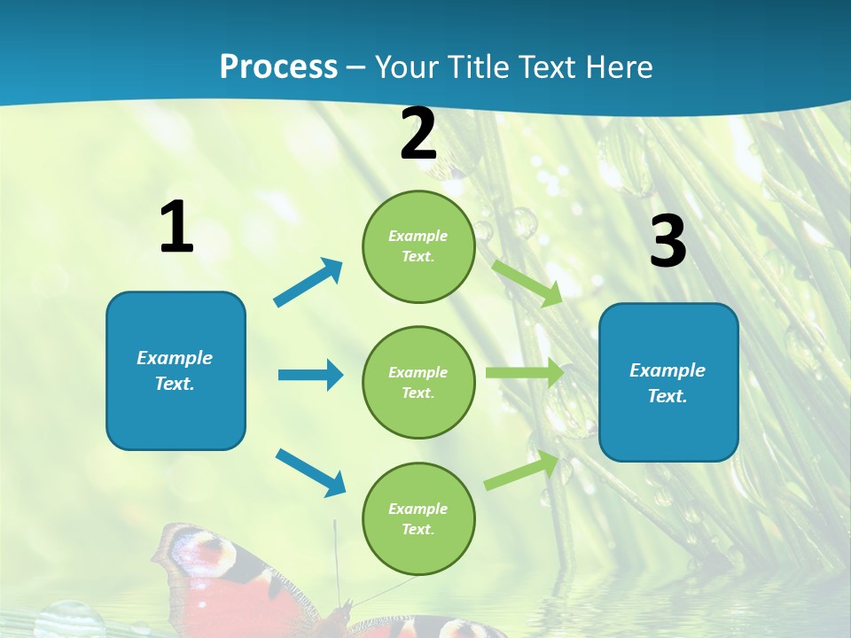 Spring Closeup Saving PowerPoint Template