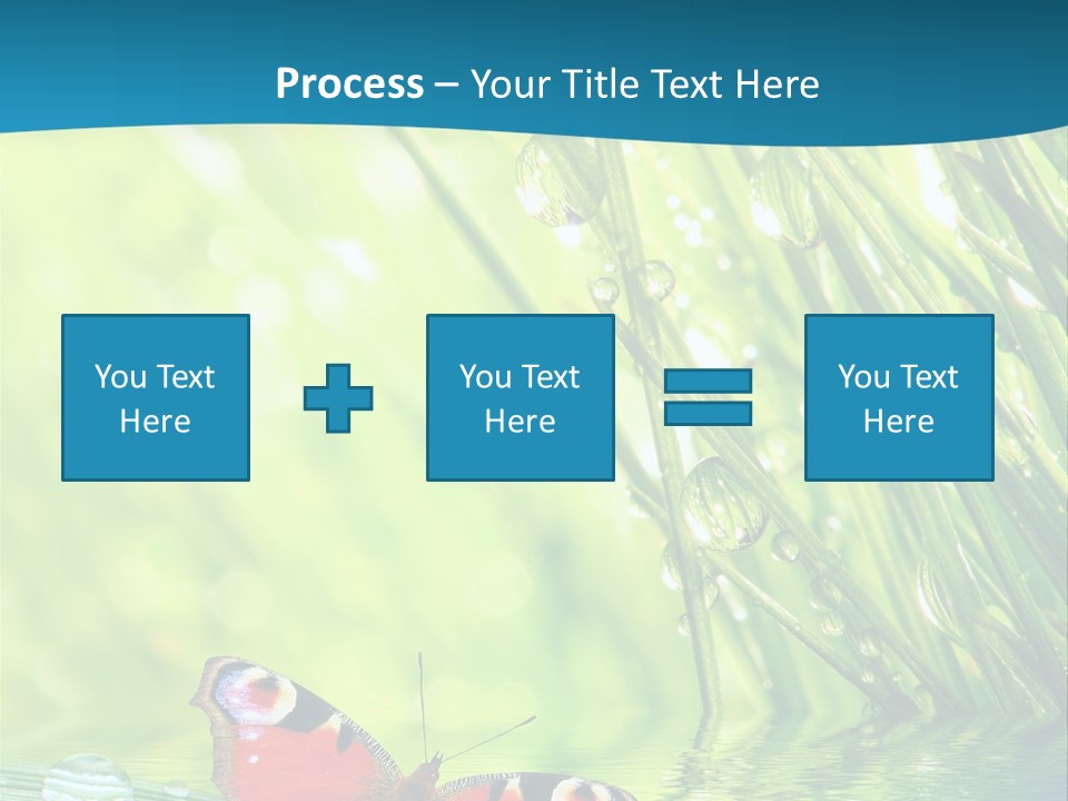 Spring Closeup Saving PowerPoint Template