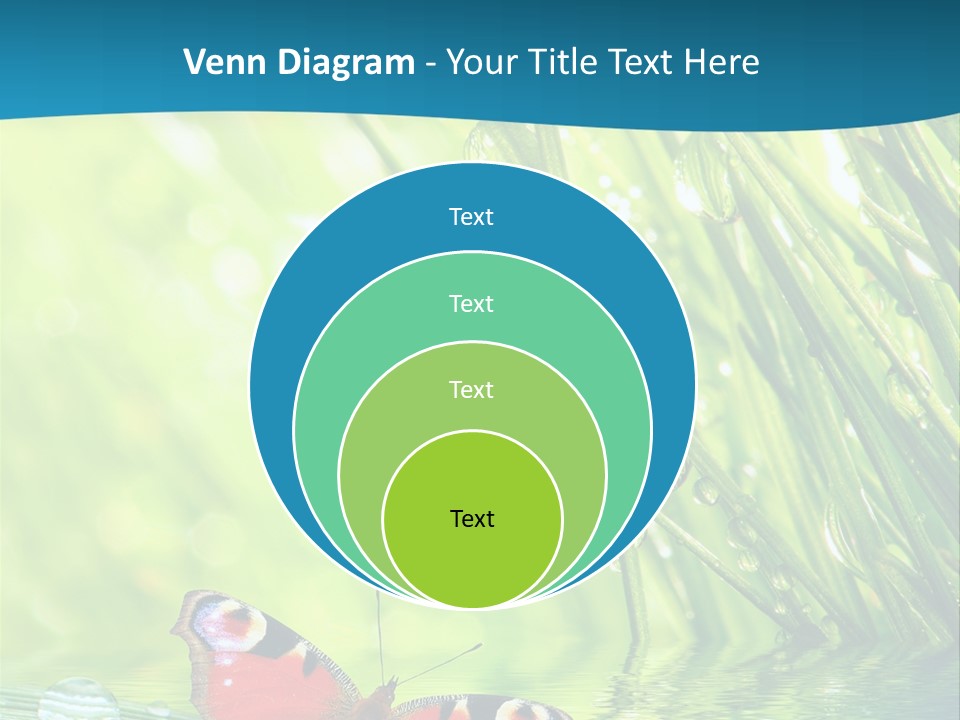 Spring Closeup Saving PowerPoint Template