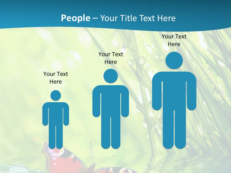 Spring Closeup Saving PowerPoint Template