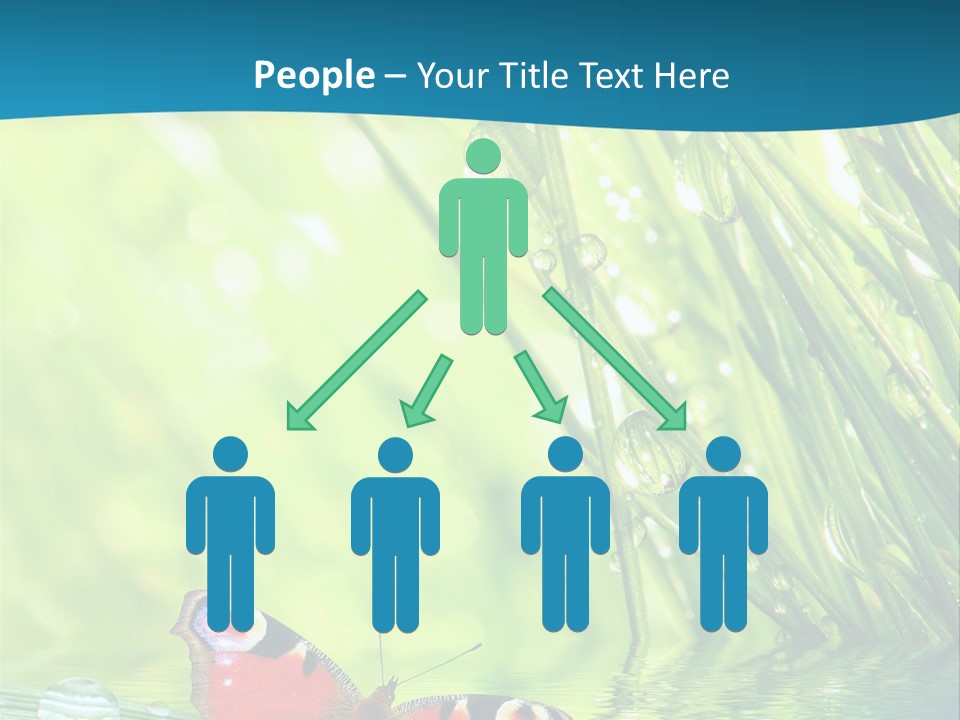 Spring Closeup Saving PowerPoint Template