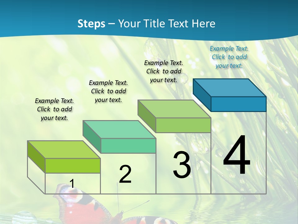 Spring Closeup Saving PowerPoint Template