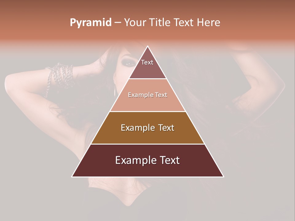 Sensual Attractive Model PowerPoint Template