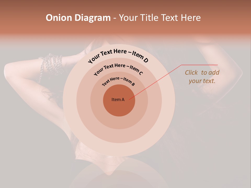 Sensual Attractive Model PowerPoint Template