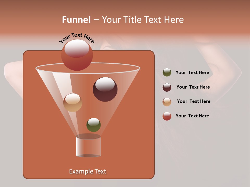 Sensual Attractive Model PowerPoint Template