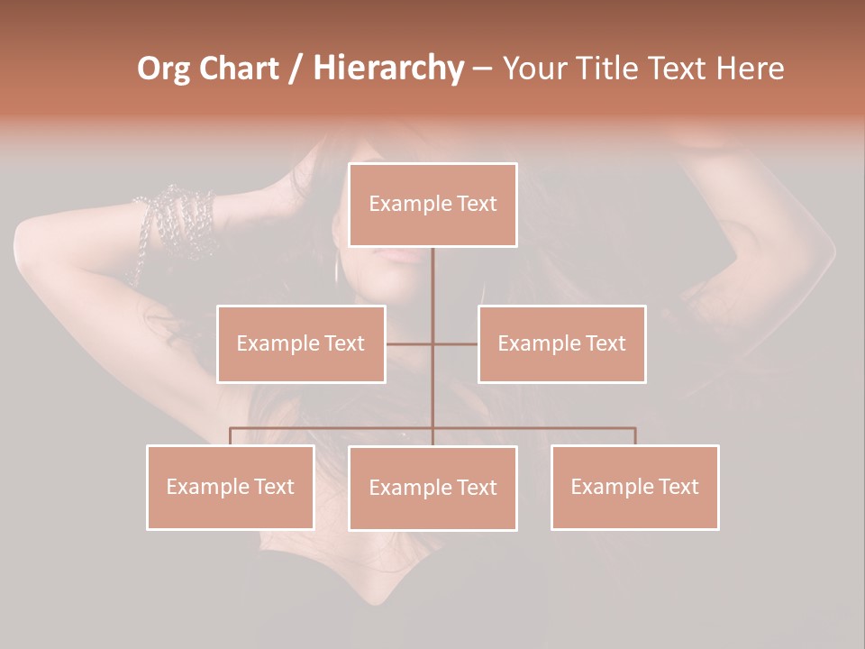 Sensual Attractive Model PowerPoint Template