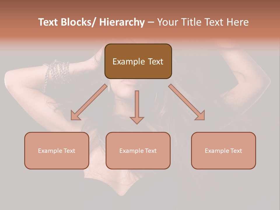Sensual Attractive Model PowerPoint Template