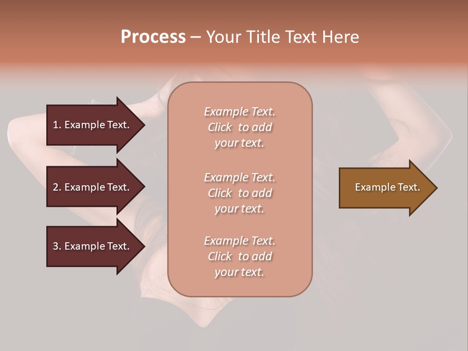 Sensual Attractive Model PowerPoint Template