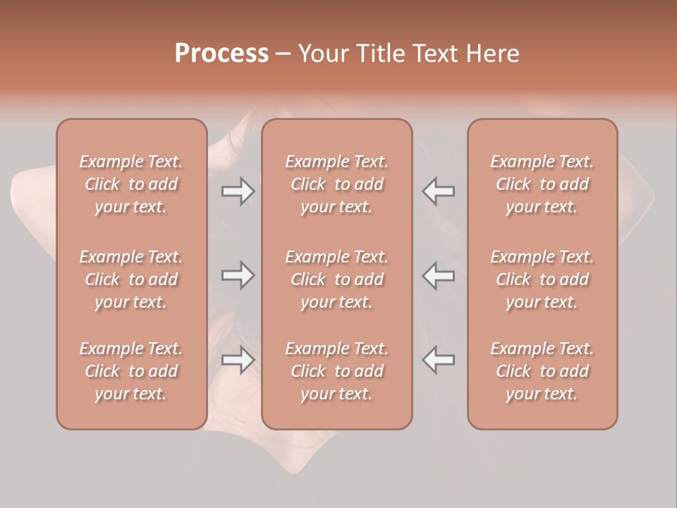 Sensual Attractive Model PowerPoint Template