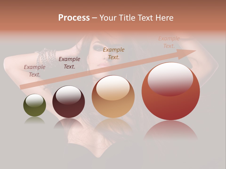 Sensual Attractive Model PowerPoint Template