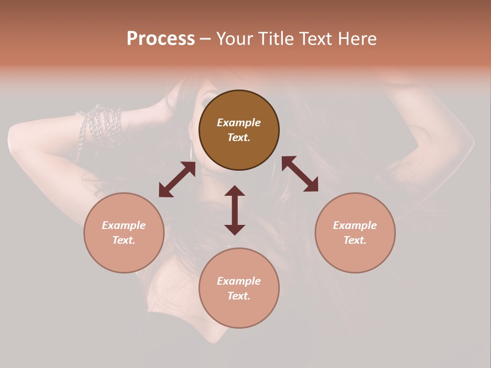 Sensual Attractive Model PowerPoint Template